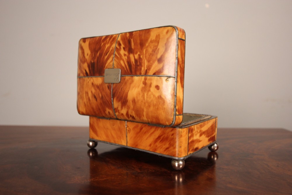 19th C Tortoiseshell Jewellery Box View V