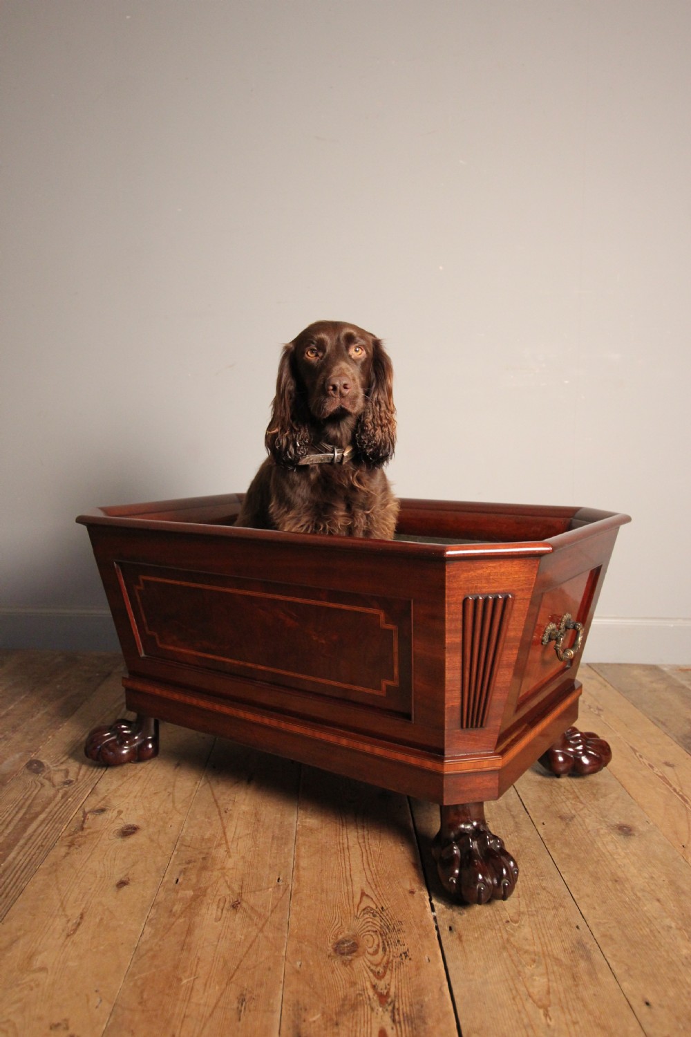 George III Mahogany Cellarette Wine Cooler View VI