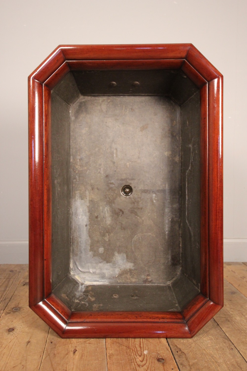George III Mahogany Cellarette Wine Cooler View VII