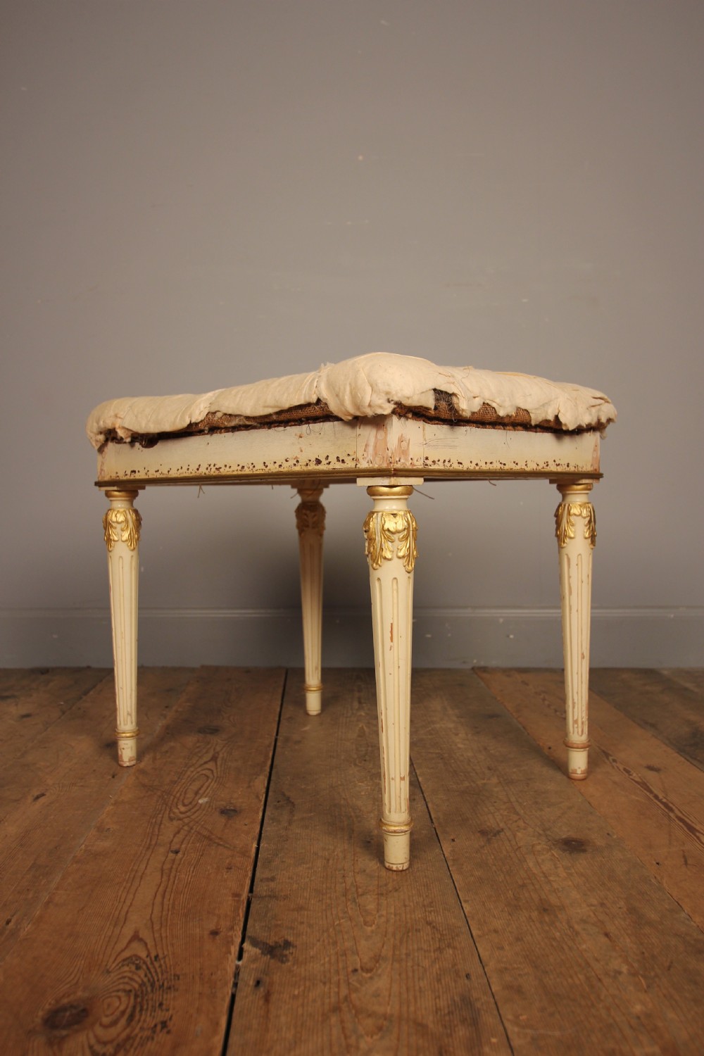 Edwardian Gilt and Gesso Stool