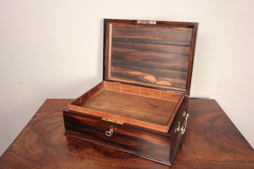 9th C Coromandel Wood Box View IV
