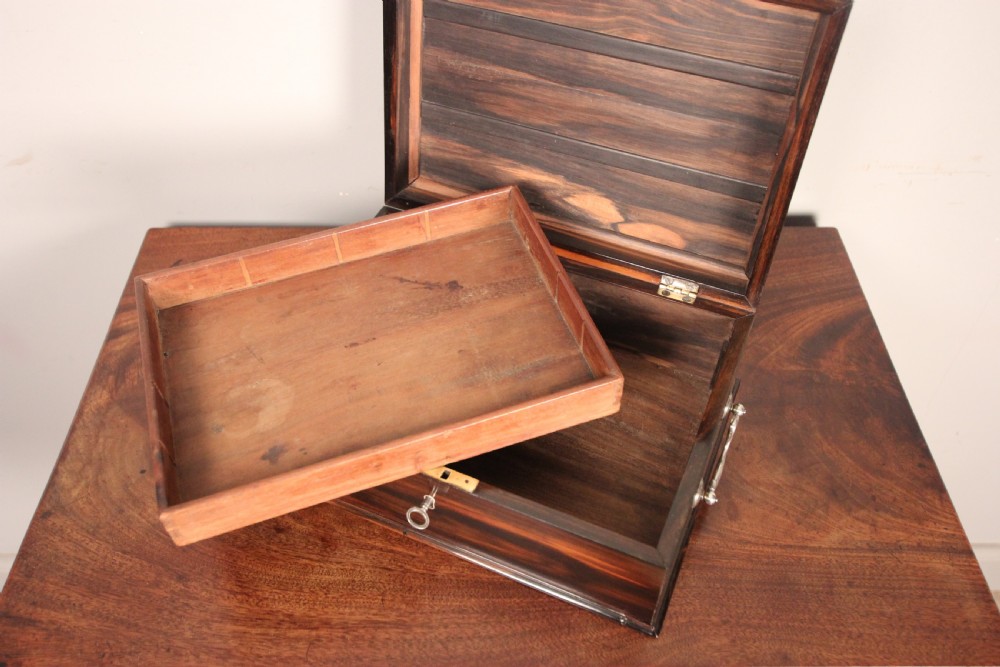 9th C Coromandel Wood Box View V