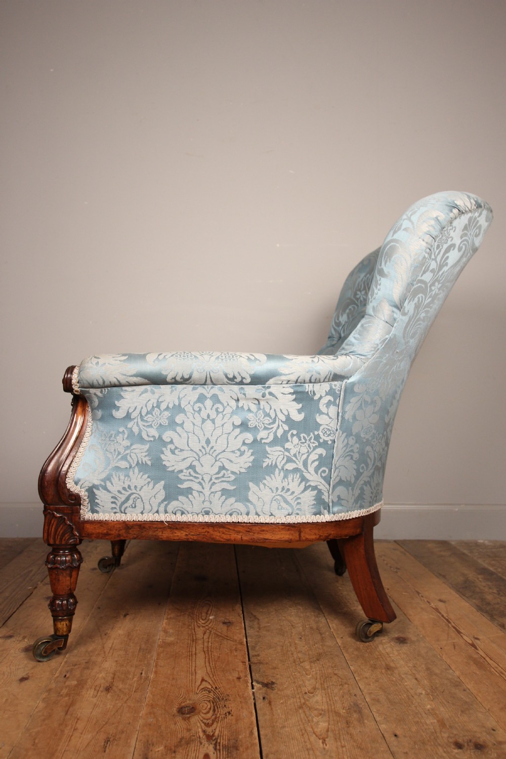 Stunning Gillows Rosewood Bergere Chair View VI