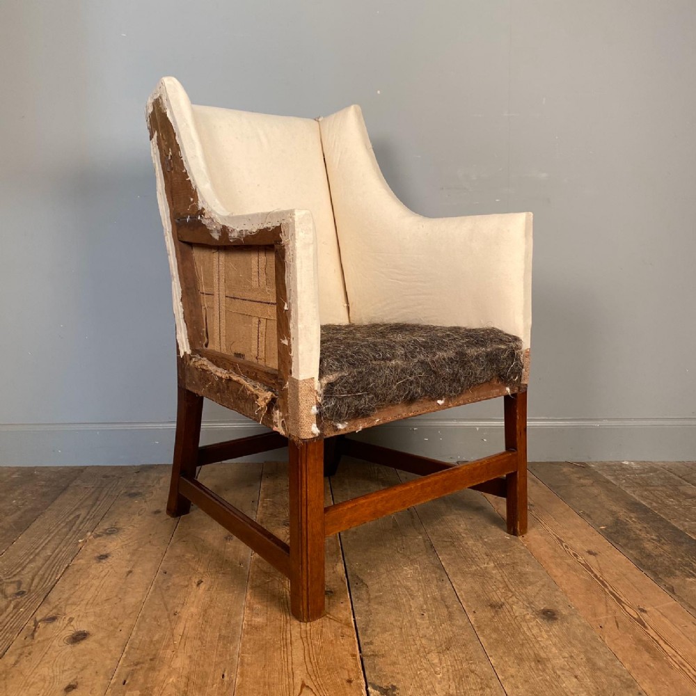 George III Mahogany Armchair