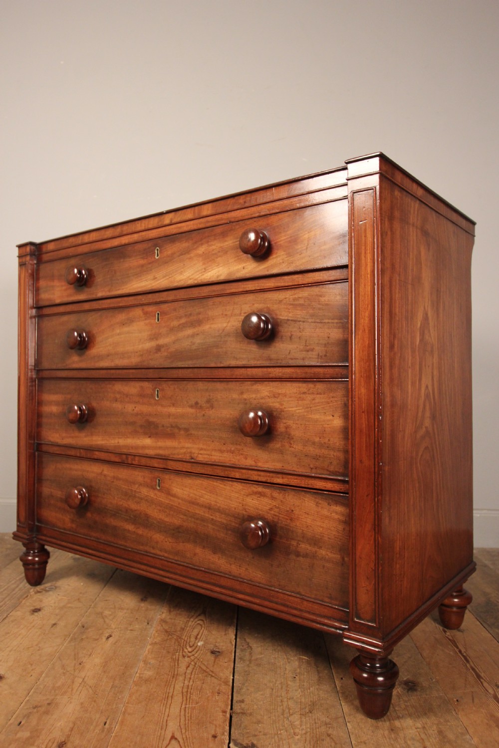 George IV Mahogany Chest of Drawers View II