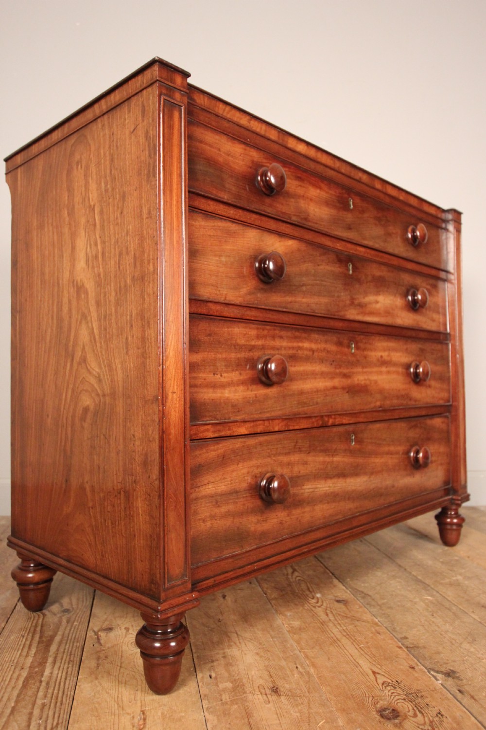 George IV Mahogany Chest of Drawers View III