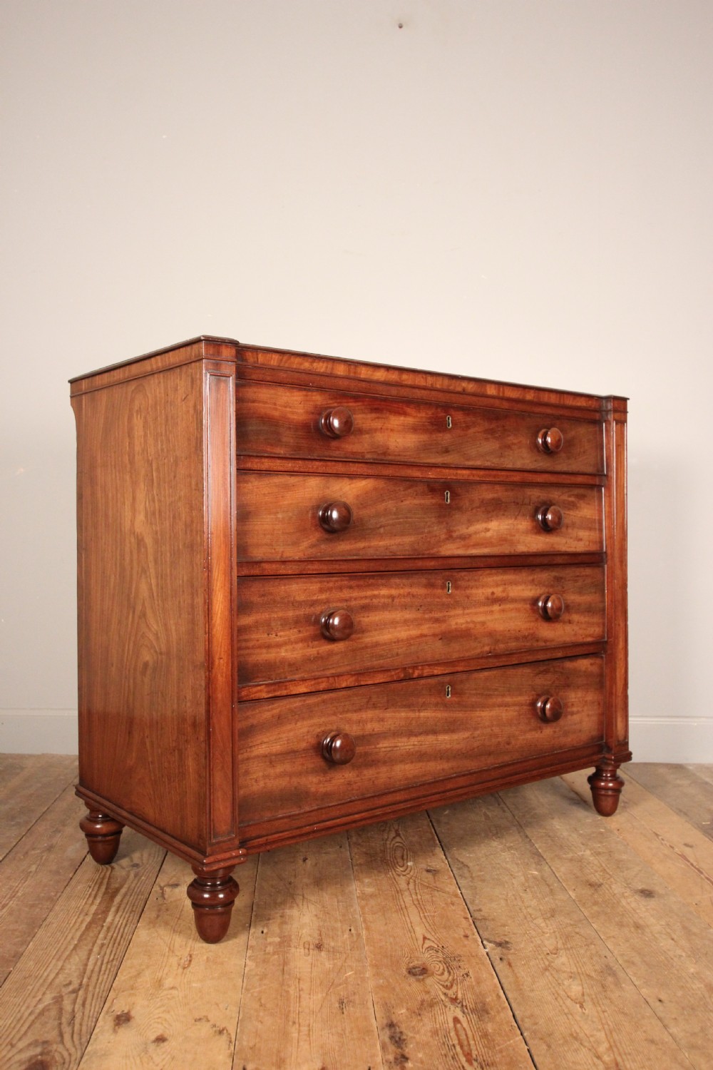 George IV Mahogany Chest of Drawers View VI
