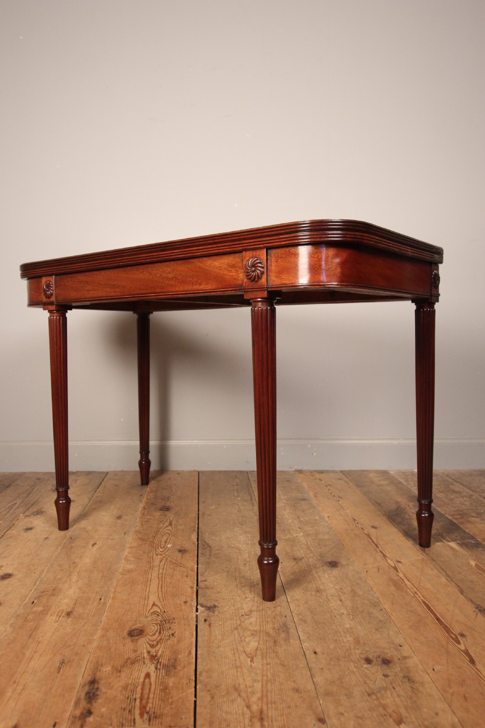 Beautiful Regency Mahogany Card Table