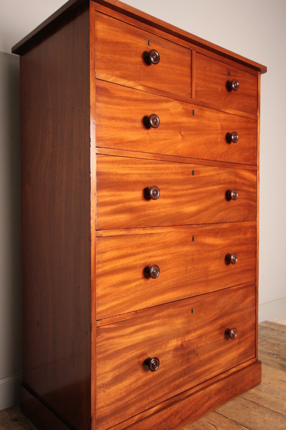 Country House Mahogany Chest of Drawers View V