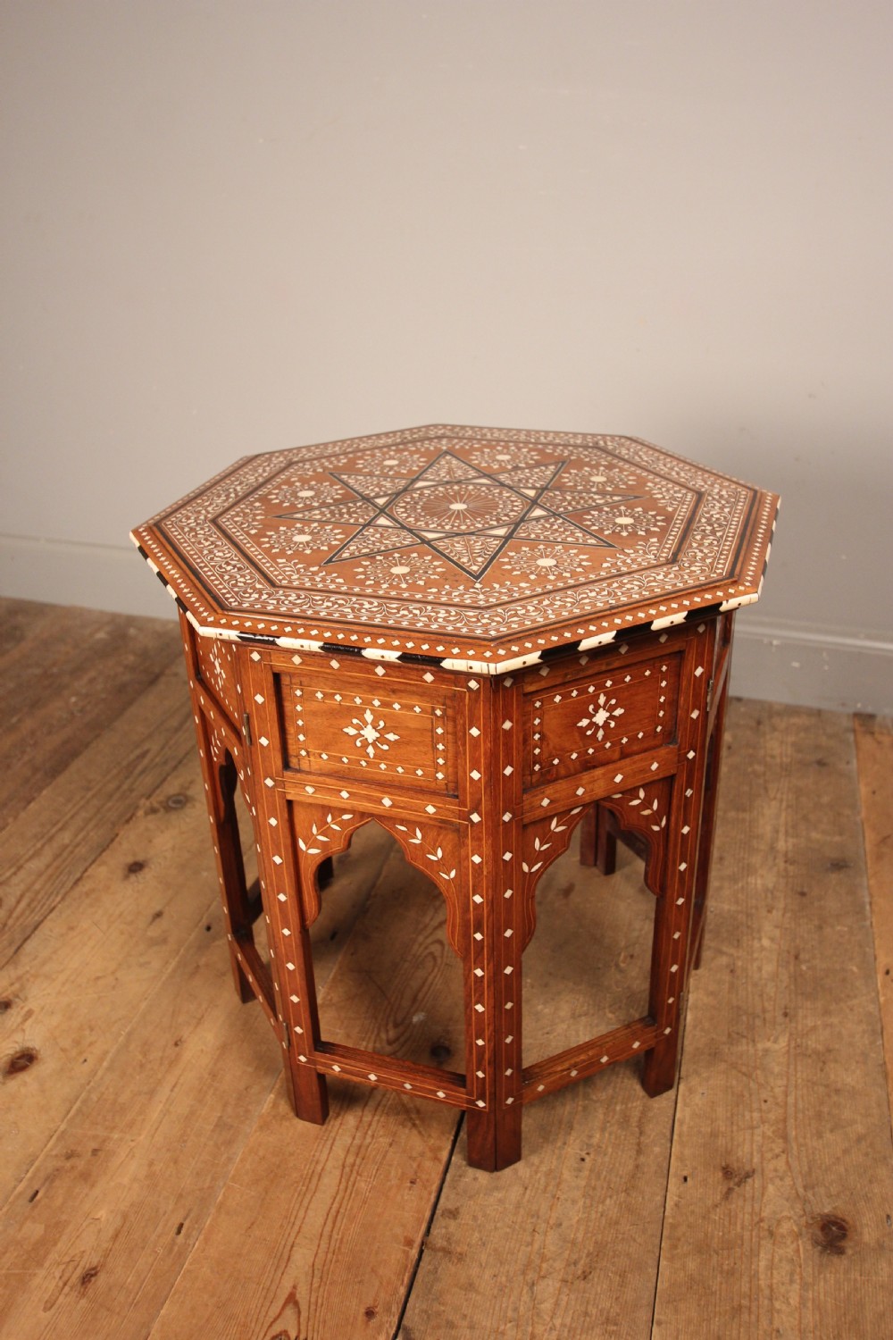 19th C. Anglo Indian Hoshiarpur Table View III