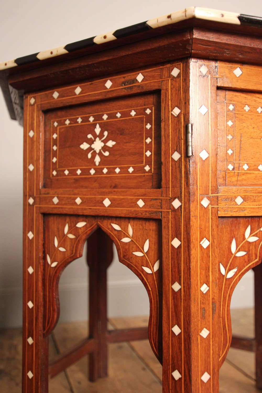 19th C. Anglo Indian Hoshiarpur Table View V