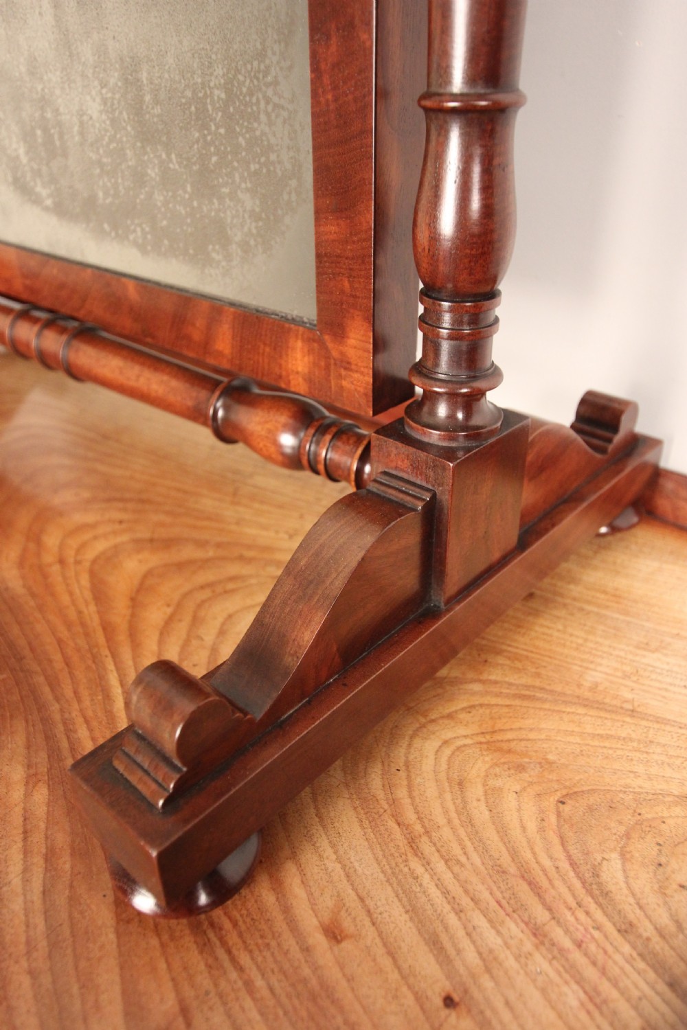 George III Mahogany Dressing Table Mirror View III