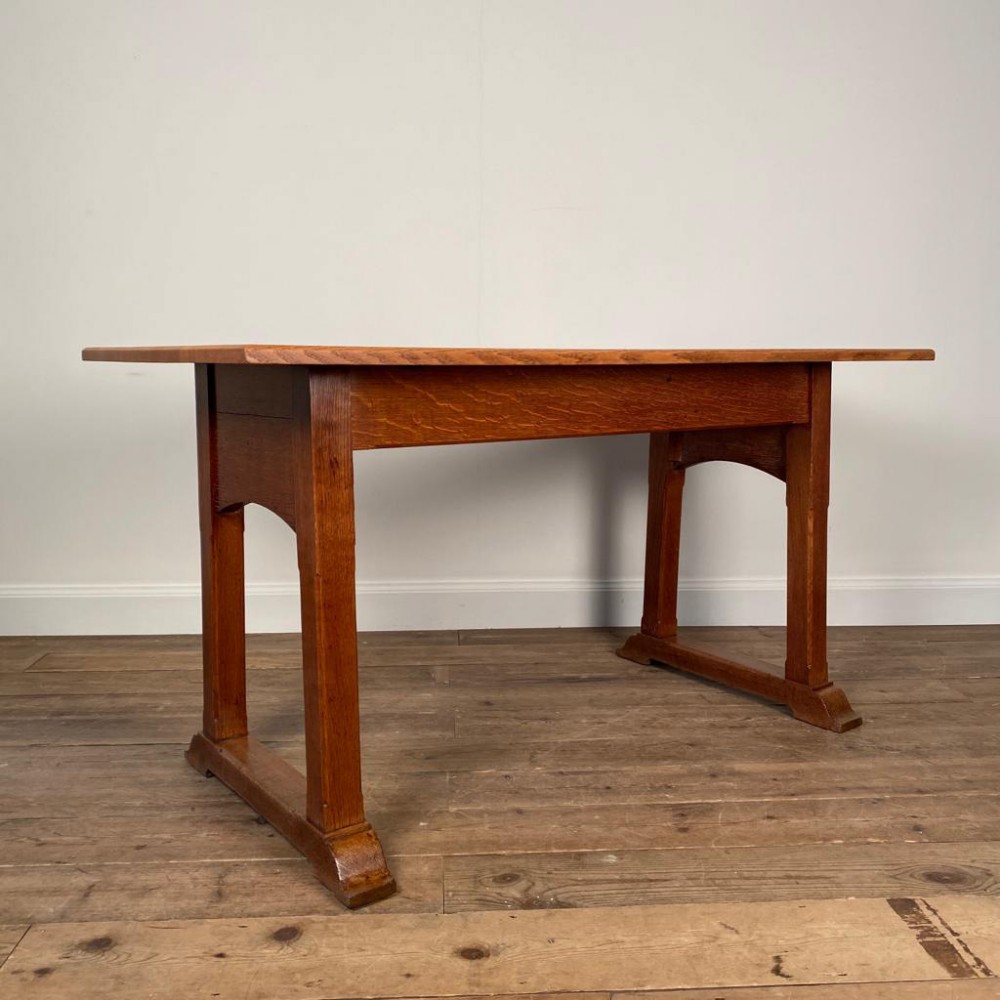 Heals Letchworth Solid Oak Dining Table