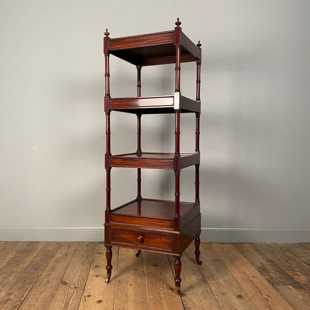 Fine George IV Mahogany Etagere