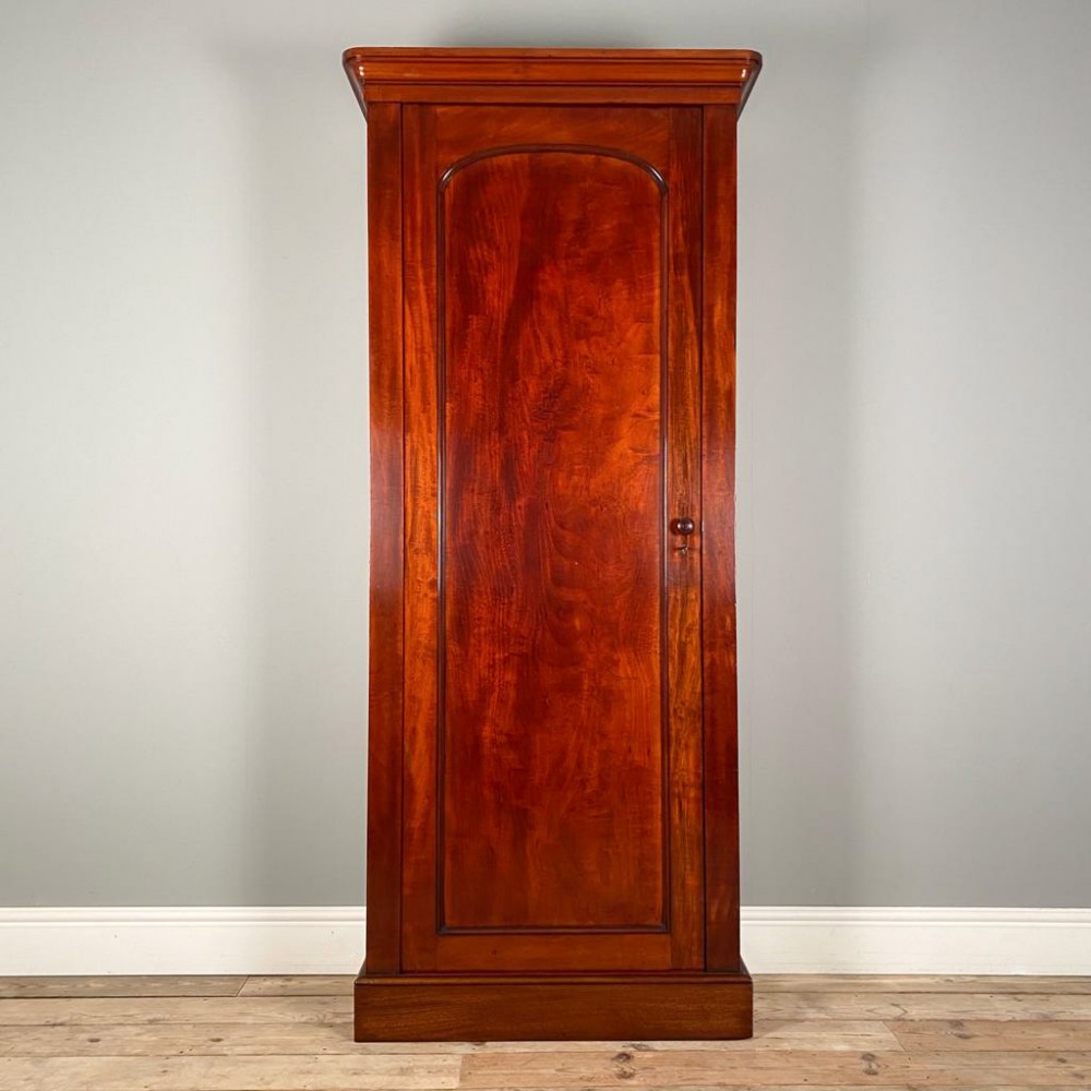 Holland & Sons Mahogany Linen Press