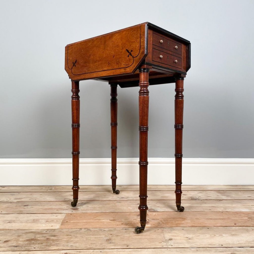 Small Regency Mahogany Sofa Table