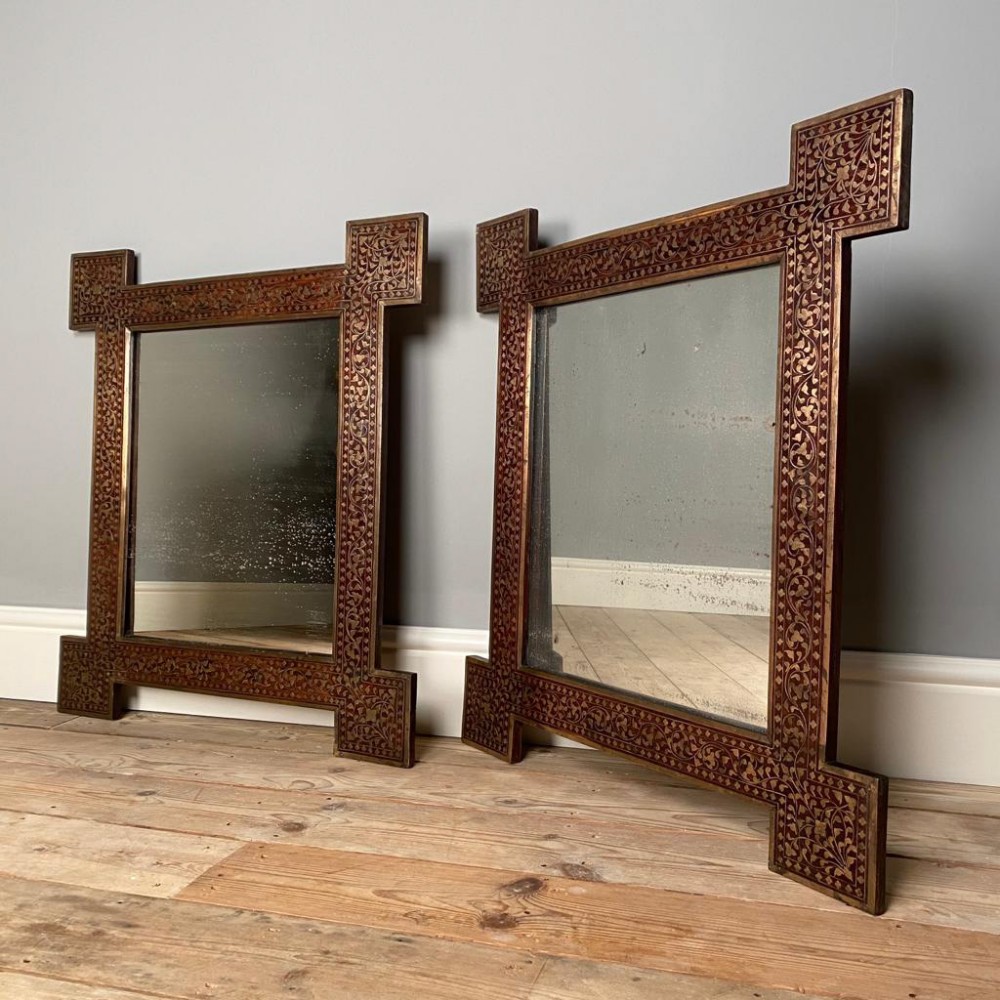 A Pair of Hoshiarpur Mirrors