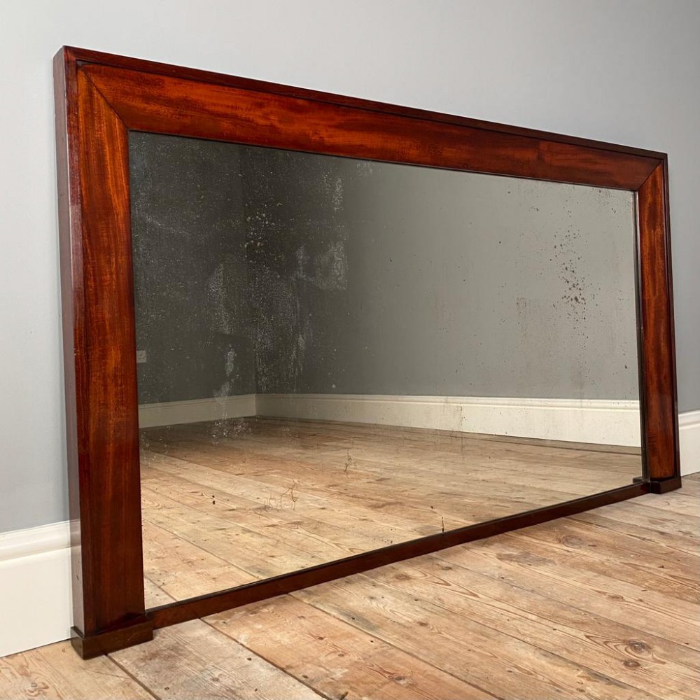 William IV Mahogany Wall Mirror