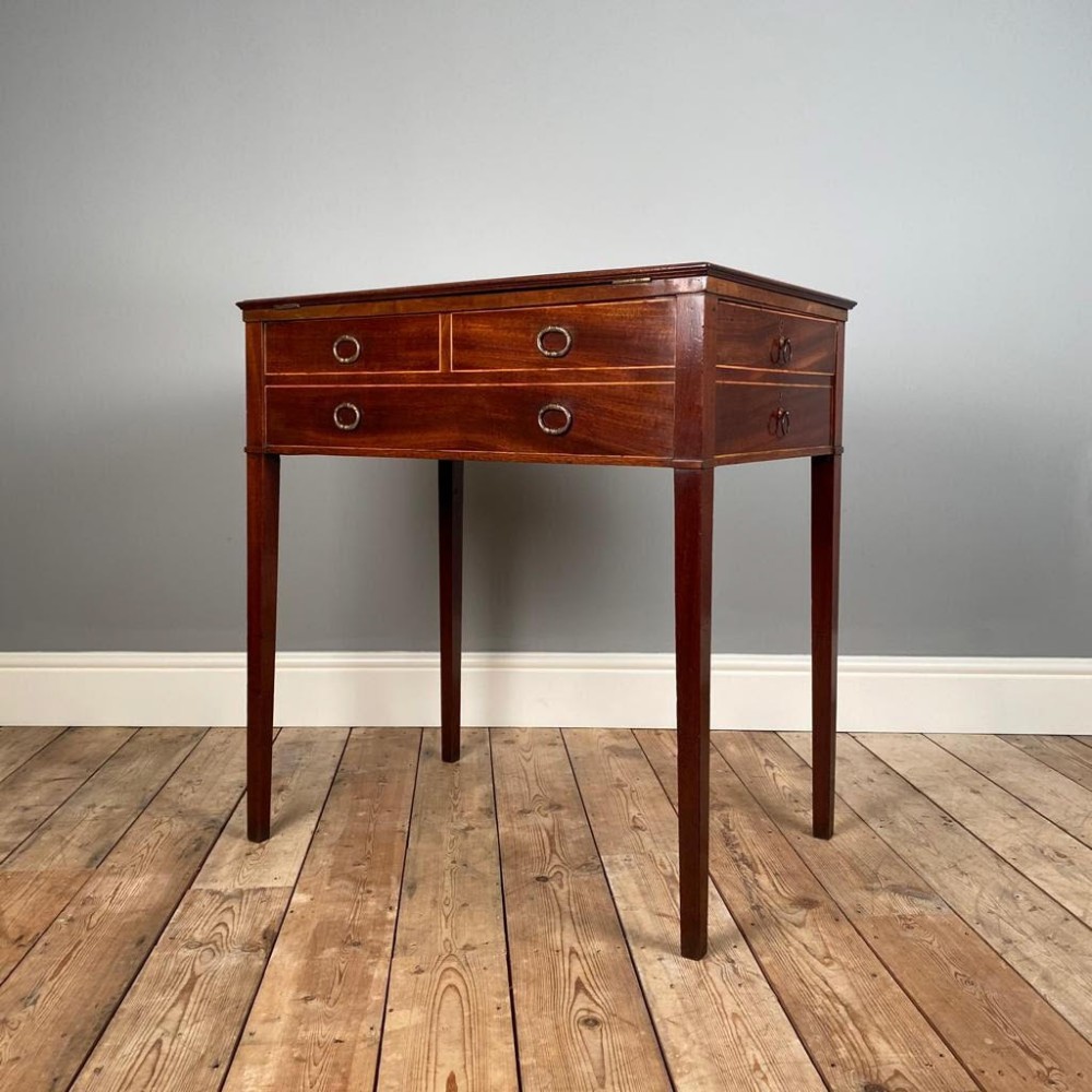 Gillows 18th C. Mahogany Library Table