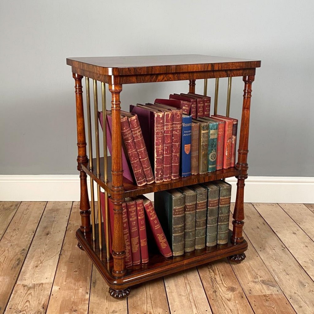 George IV Gillows Rosewood Etagere
