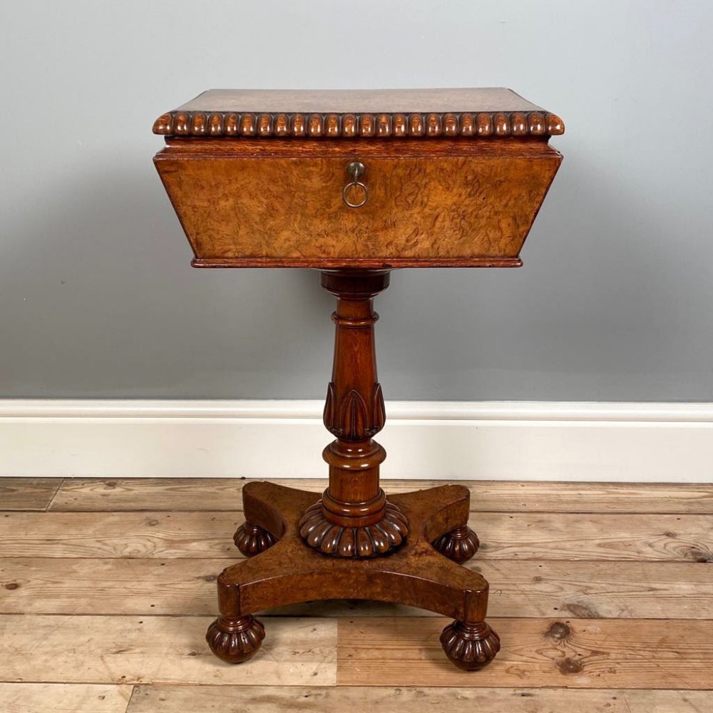Gillows Pollard Oak Teapoy