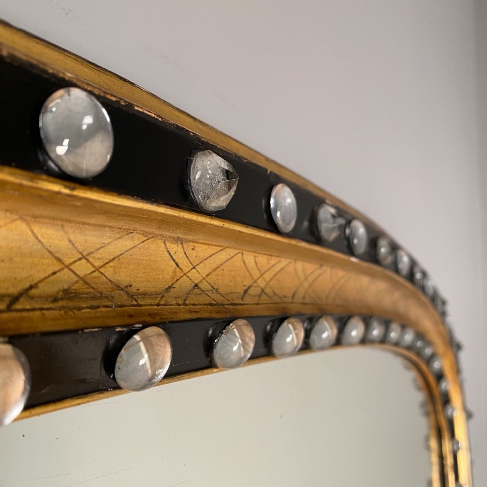 Rare 19th C Irish Overmantle Mirror View VI