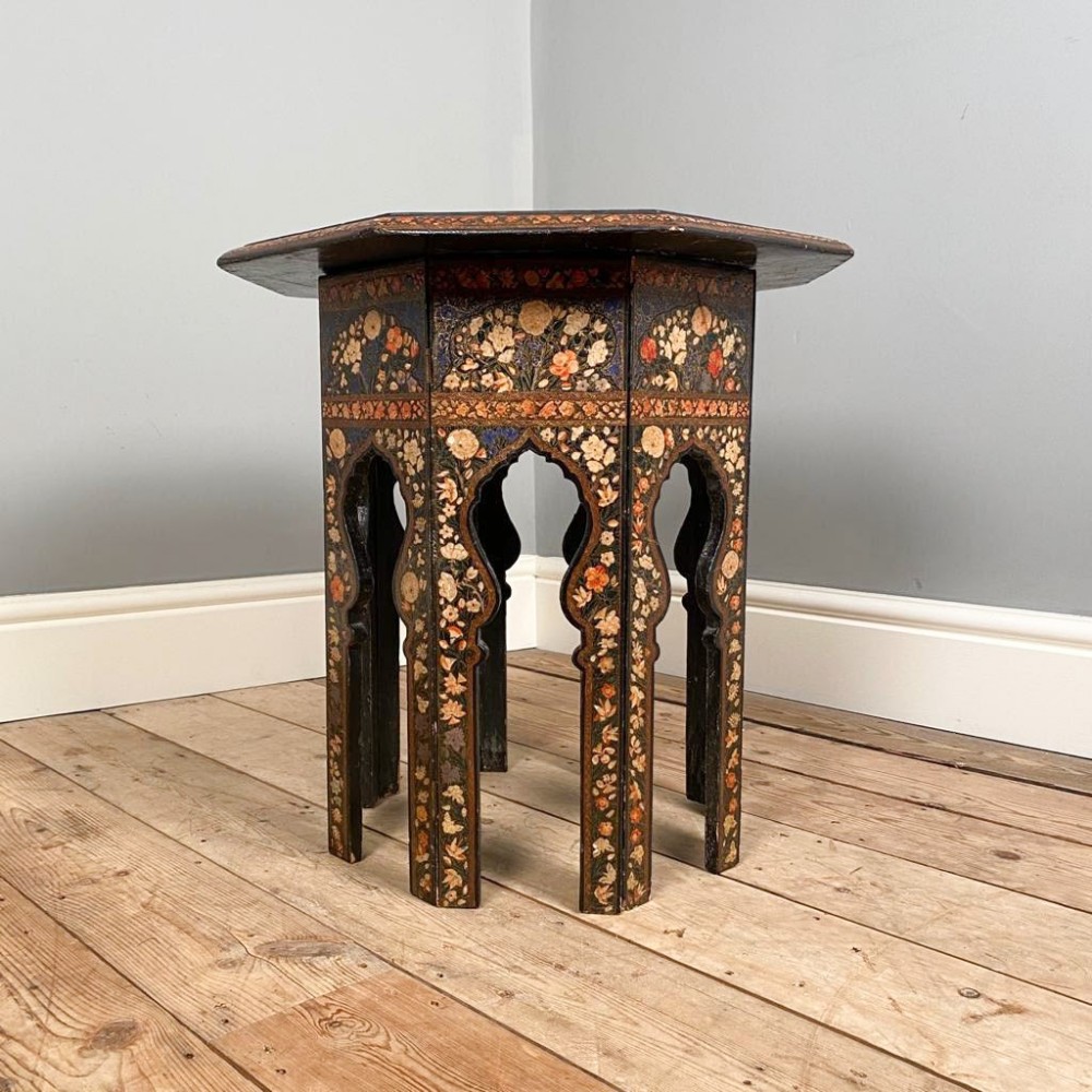 Beautiful 19th C Kashmiri Table