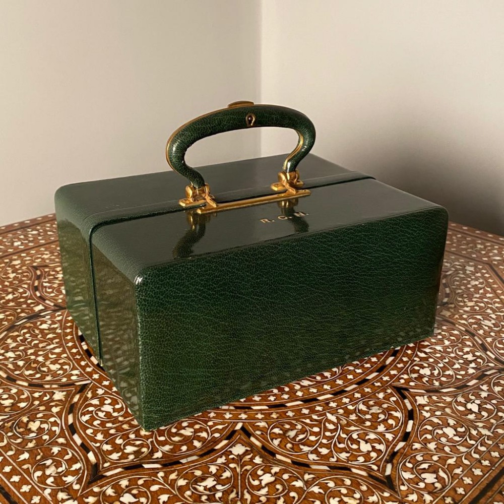 Beautiful Cantilever Jewellery Box by John Pound & Co