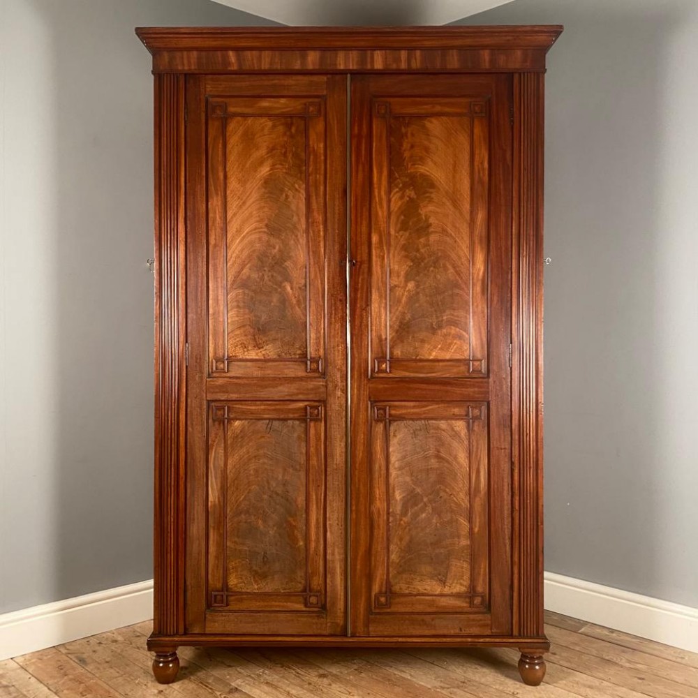 Early 19th C Gillows Mahogany Wardrobe