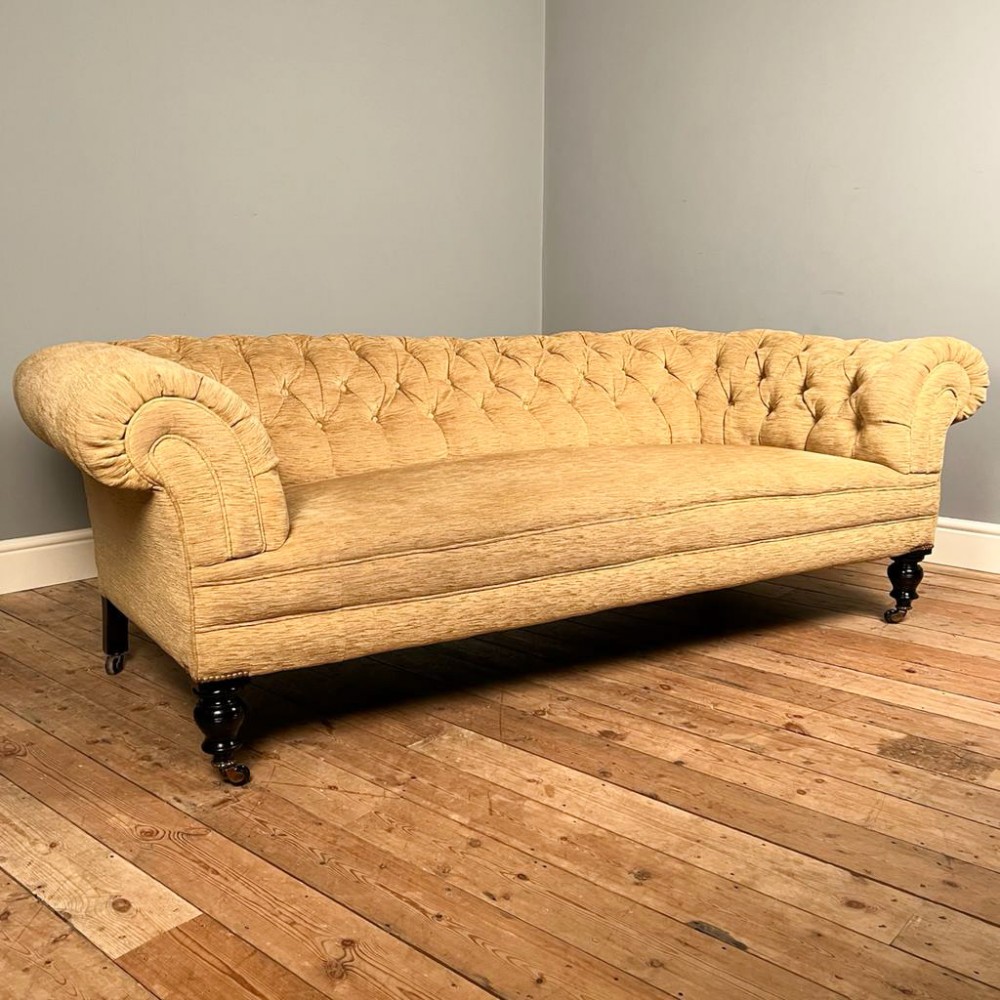 19th C Country House Chesterfield Sofa