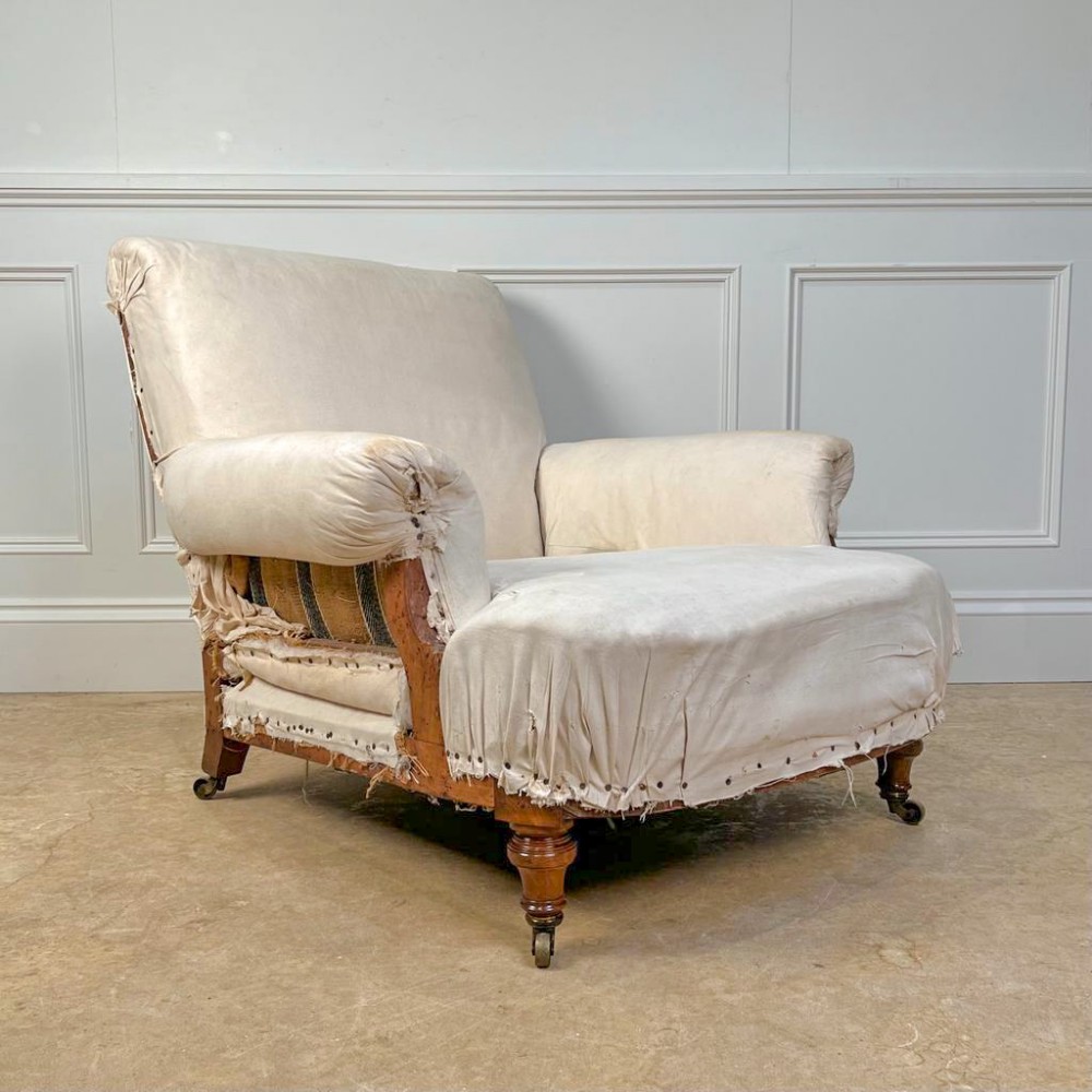 Large Holland & Sons Walnut Club Chair