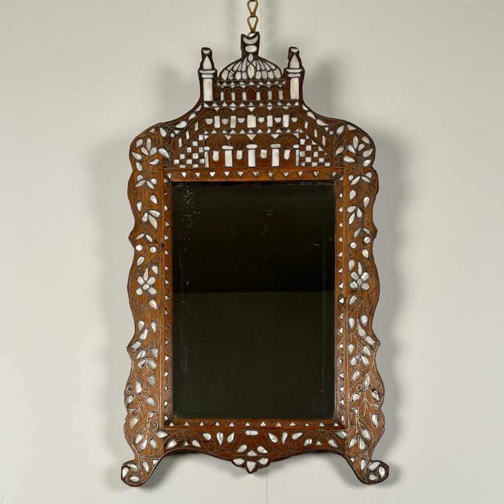 19th C Syrian Ottoman Mirror