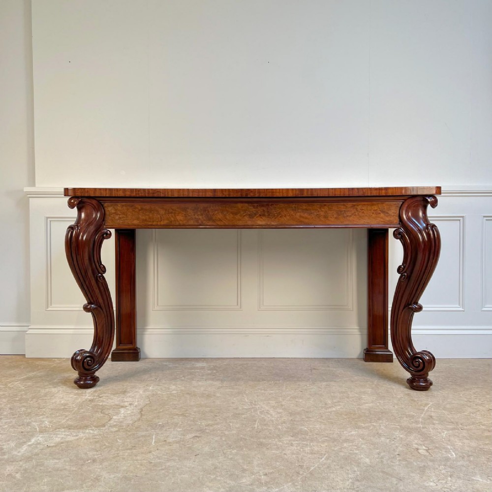 Gillows 19th C Mahogany Console / Serving Table
