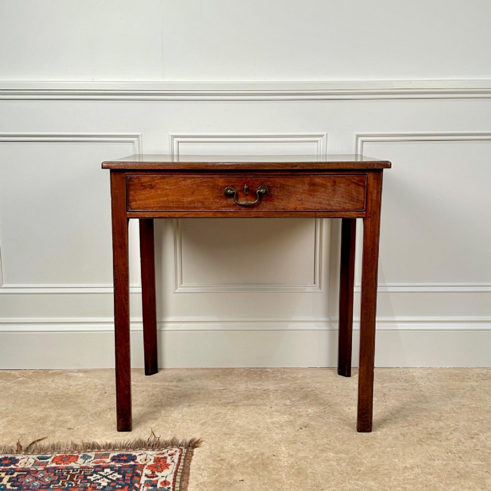 18th C Mahogany Side Table