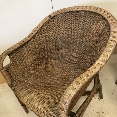 PAIR OF MAPLE CO CONSERVATORYGARDEN CHAIRS - ADDITIONAL PHOTO 1