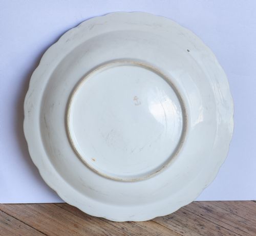 PAIR OF CHELSEA PORCELAIN STYLE HANS SLOANE TYPE PLATES - ADDITIONAL PHOTO 4