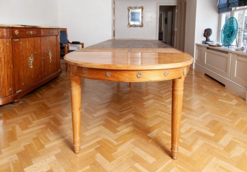 MAISON KREIGER MAHOGANY DINING SUITE IN EMPIRE STYLE - ADDITIONAL PHOTO 5