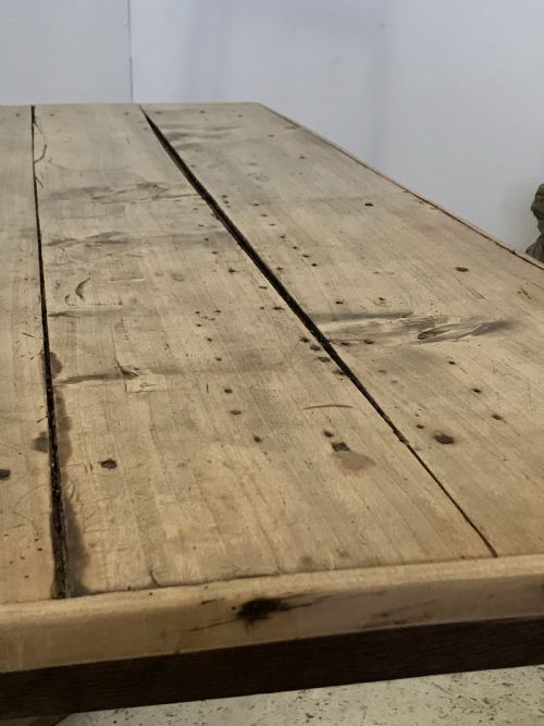 FRENCH 19TH C FARMHOUSE TABLE - ADDITIONAL PHOTO 7