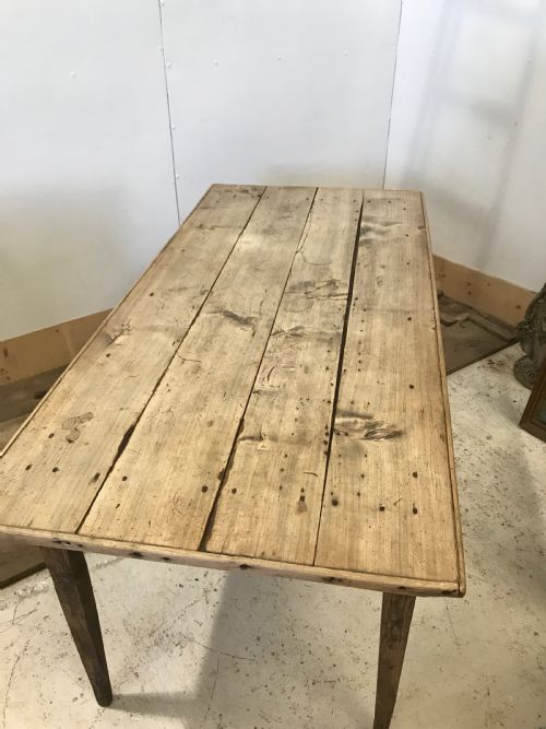 FRENCH 19TH C FARMHOUSE TABLE - ADDITIONAL PHOTO 9