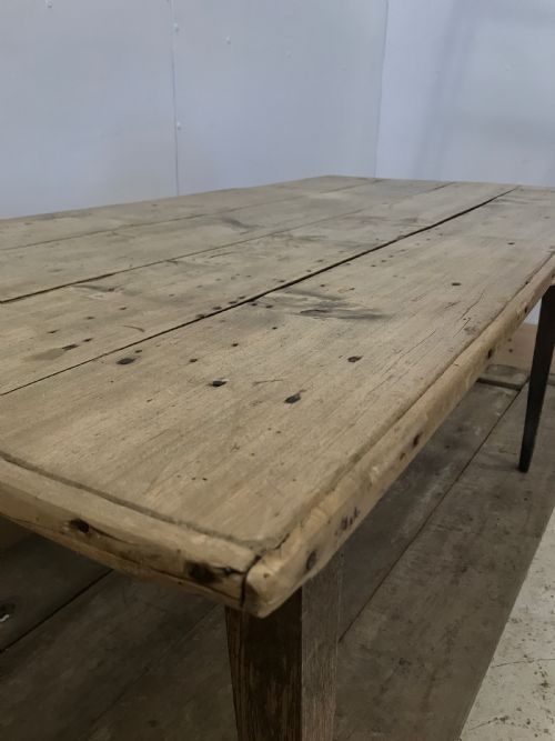 FRENCH 19TH C FARMHOUSE TABLE - ADDITIONAL PHOTO 12