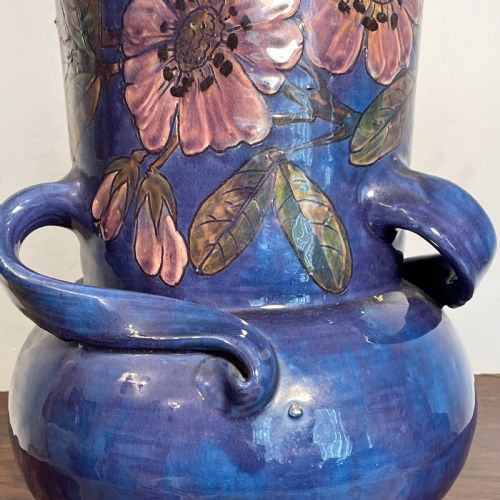 BARON BARNSTAPLE ARTS CRAFTS POTTERY VASE - ADDITIONAL PHOTO 1