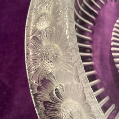 LALIQUE MARGUERITES BOWL - ADDITIONAL PHOTO 8