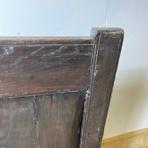 A RARE ORIGINAL 17TH C OAK WAINSCOT CHAIR - ADDITIONAL PHOTO 13