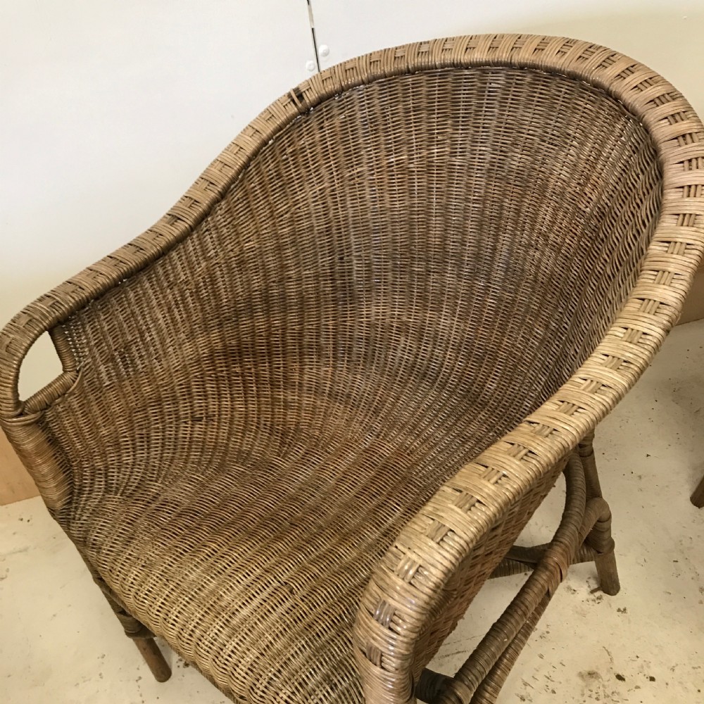 Pair of Maple & co Conservatory/Garden chairs  View II