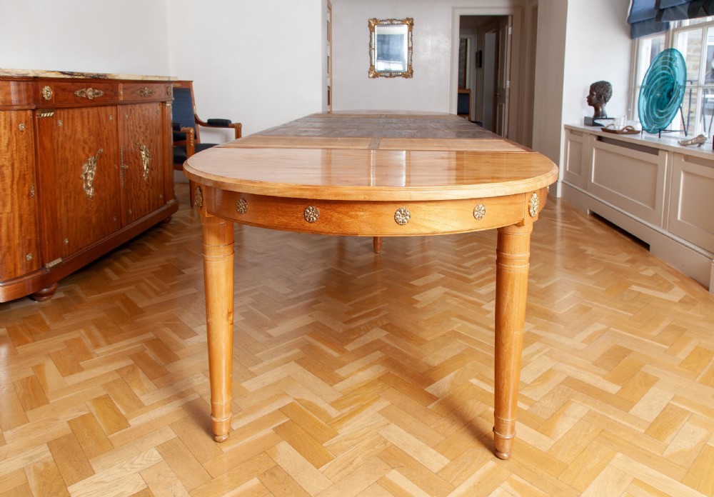 Maison Kreiger Mahogany Dining Suite in Empire style View VI