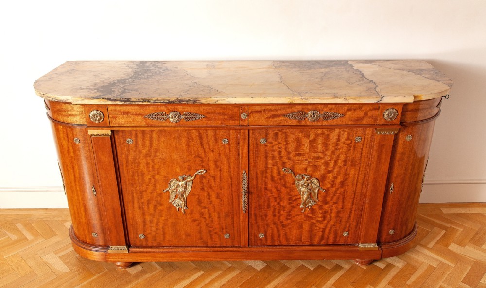 Maison Kreiger Mahogany Dining Suite in Empire style View IX