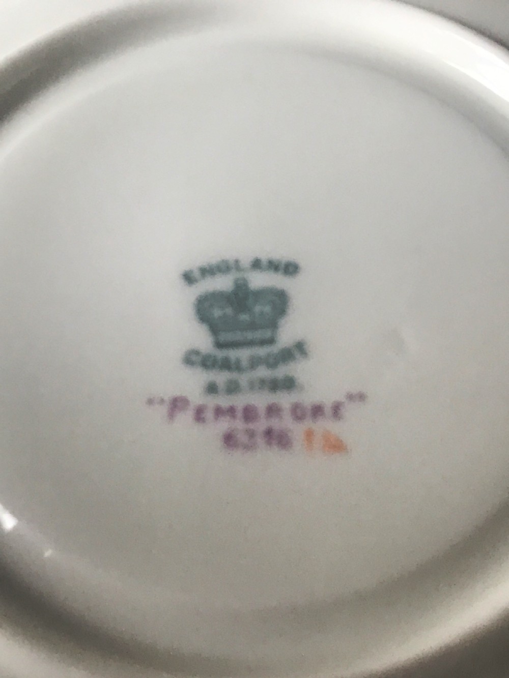 Extensive Coalport Pembroke pattern Tea set c 1900 (42 pieces) View XII