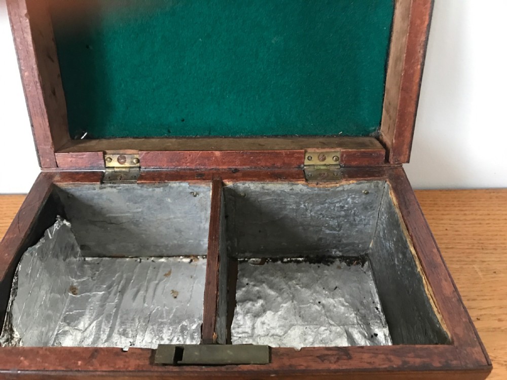 GEORGE III MAHOGANY CHIPPENDALE STYLE TEA CADDY View VIII