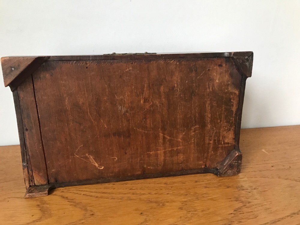 GEORGE III MAHOGANY CHIPPENDALE STYLE TEA CADDY View XI