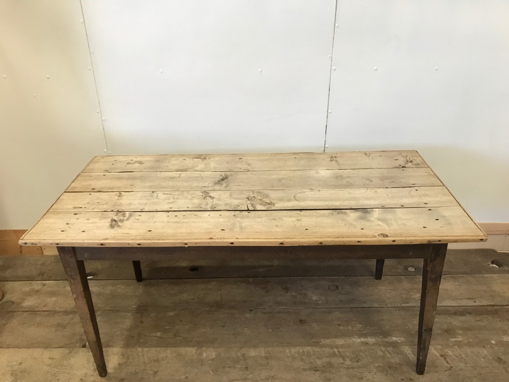 French  19th c Farmhouse Table  View IX